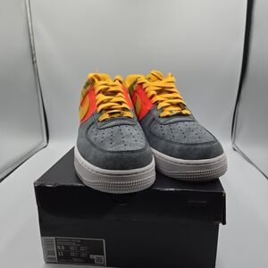 Nike Air Force 1 Low - Gray and Orange